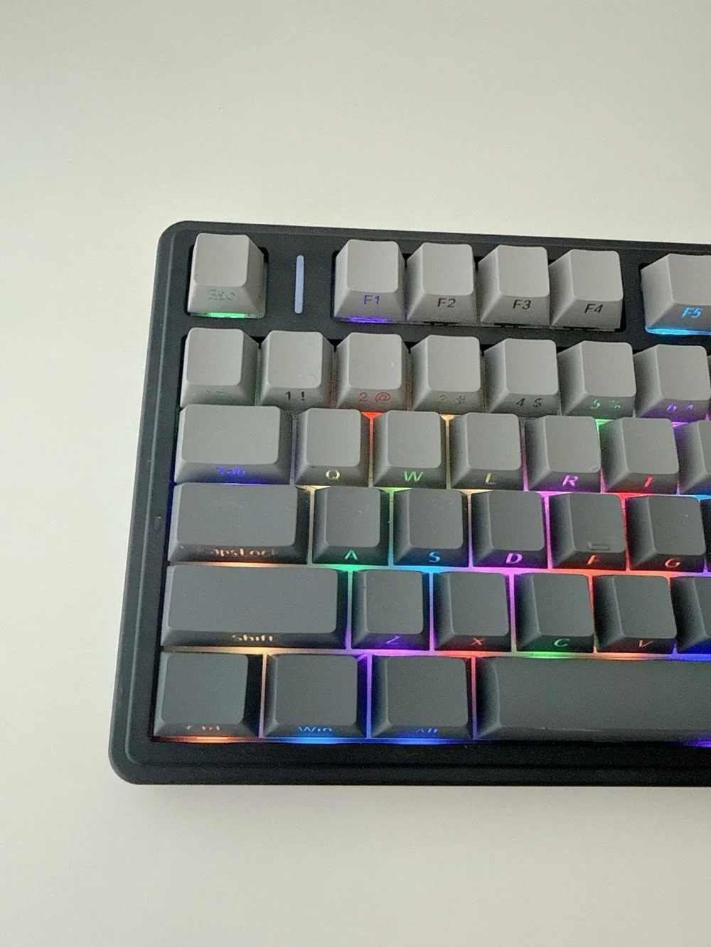 Aula F75 pro line White Wireless Keyboard – Creamy Sound, RGB Backlight